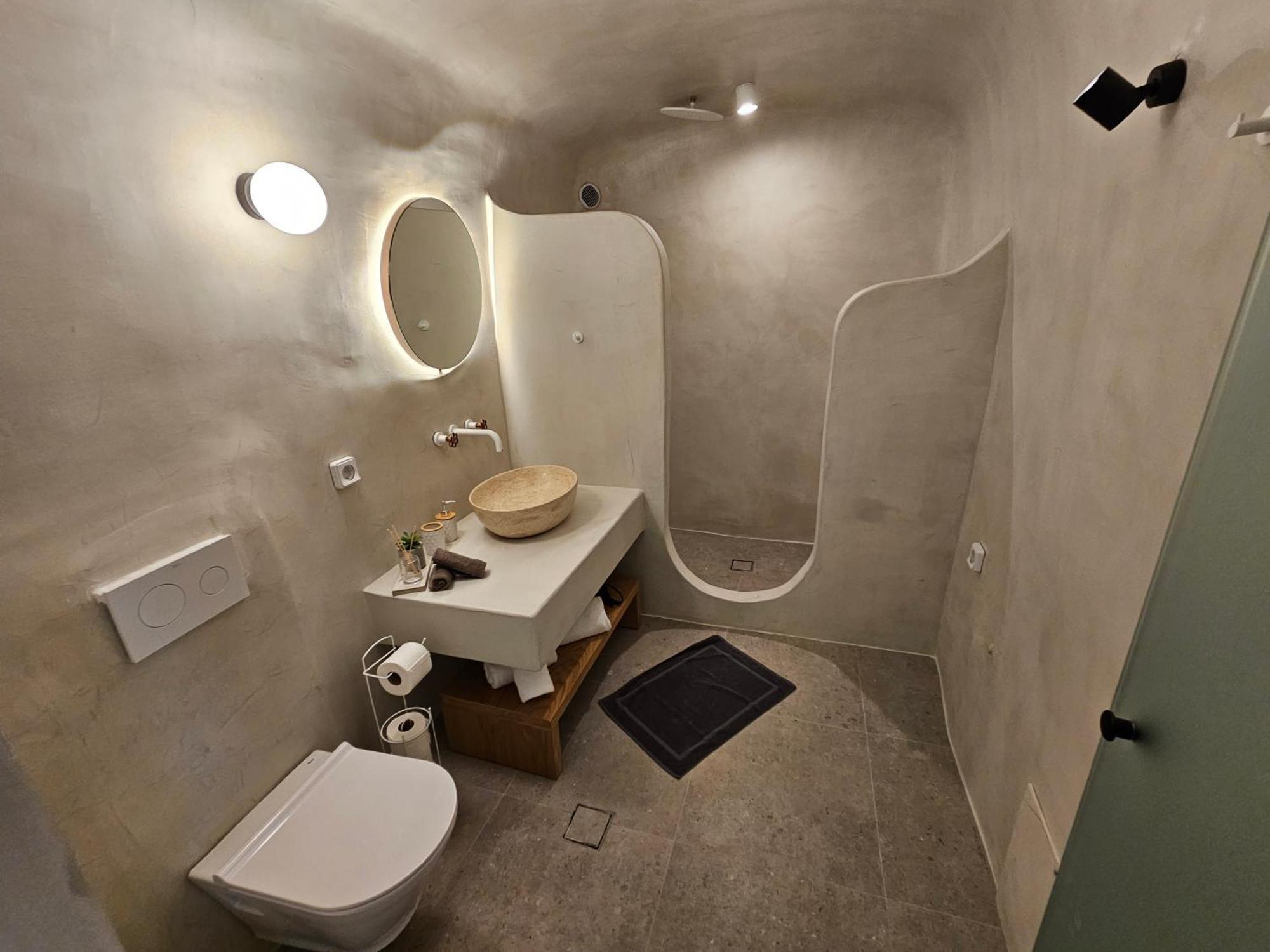 Petroma Cave Suites Vourvoúlos Cameră foto